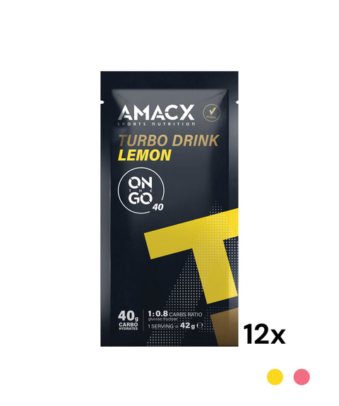 Turbo Drink On The Go Limón | 12 pack