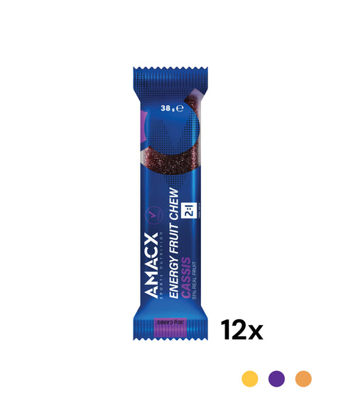 Energy Fruit Chew Casis | 12 pack