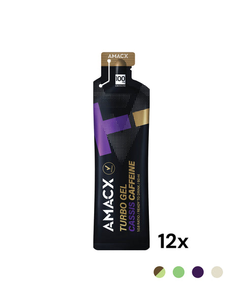 Turbo Gel Casis Cafeína | 12 pack